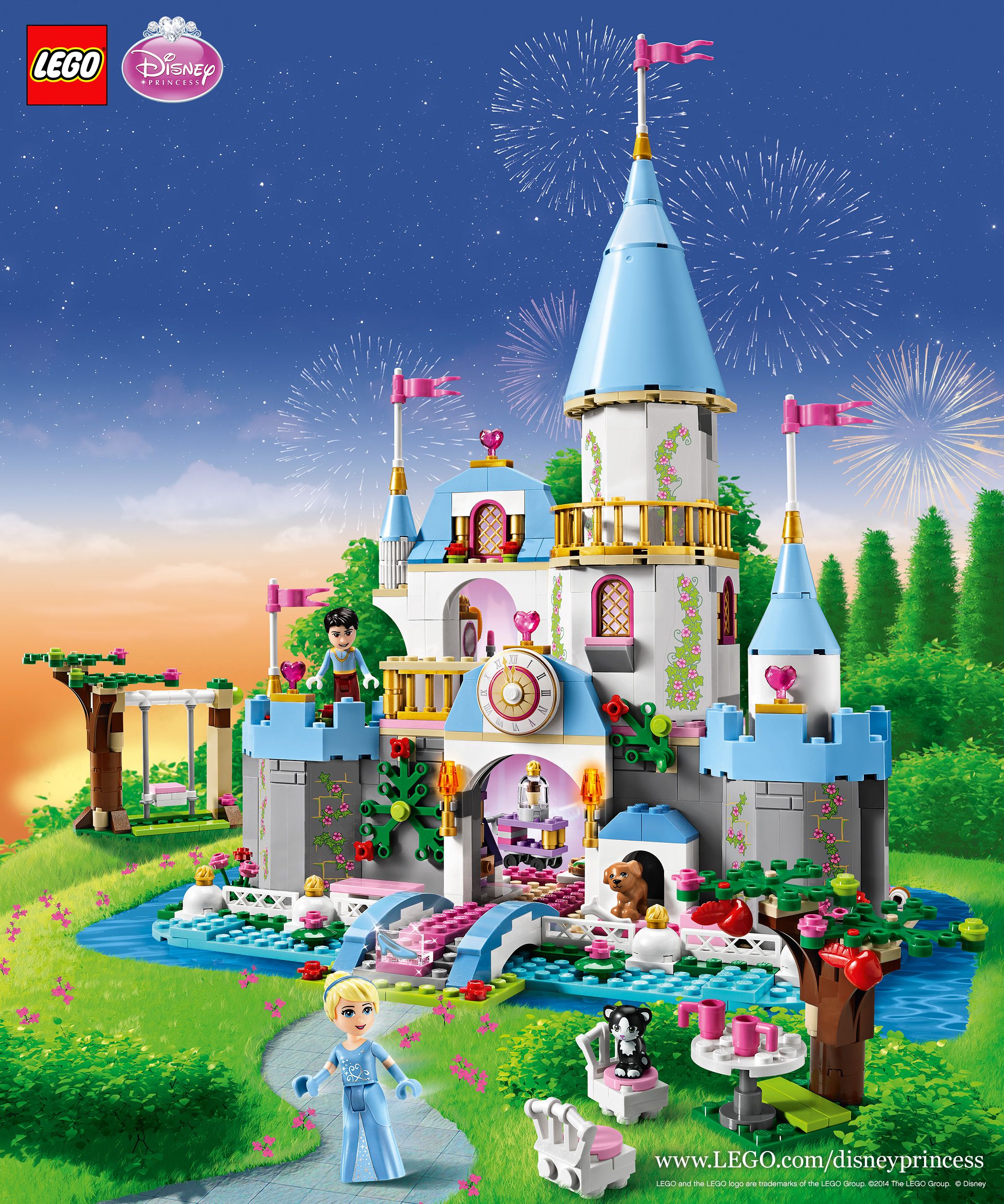 Castello LEGO Disney Cenerentola, 2085x2500 Verticale, Xiaomi