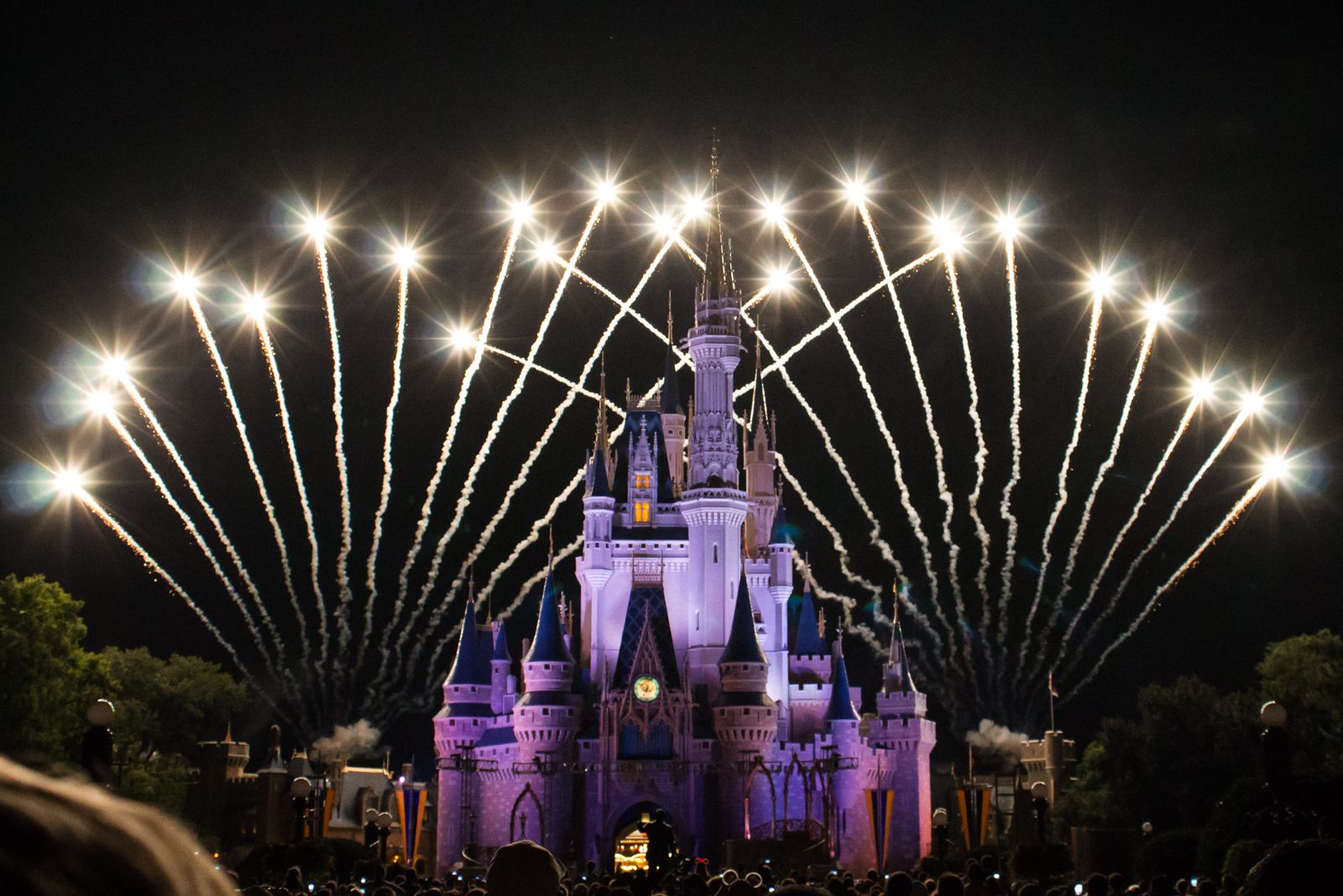 Fuochi d'artificio castello Disney, 1600x1067 HD, Lenovo Legion