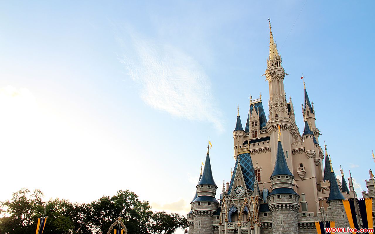 Castello di Cenerentola Disney, 1280x800 720p, Monitor Gaming