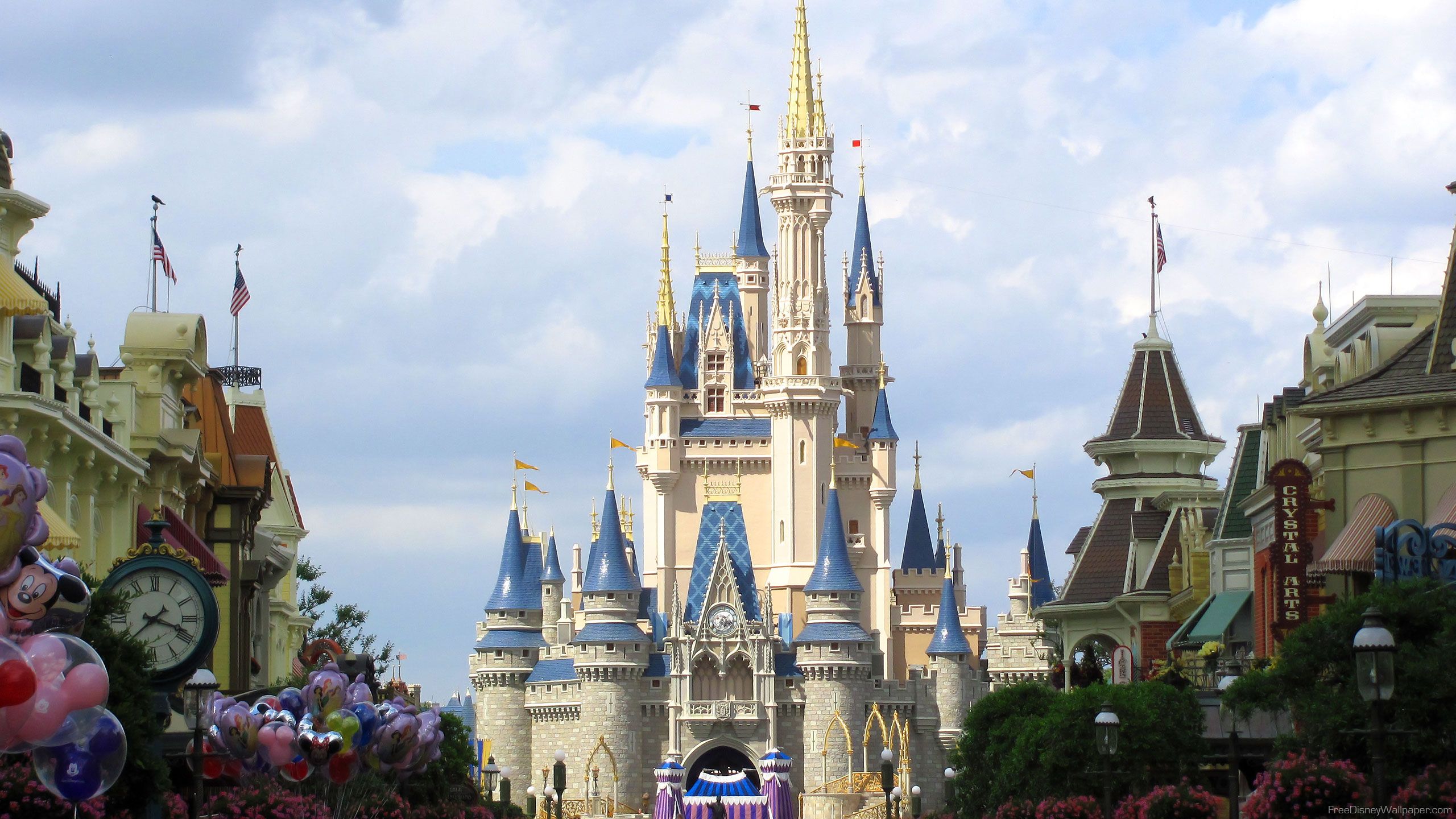 Castello Cenerentola Disney World, 2560x1440 QHD, Laptop