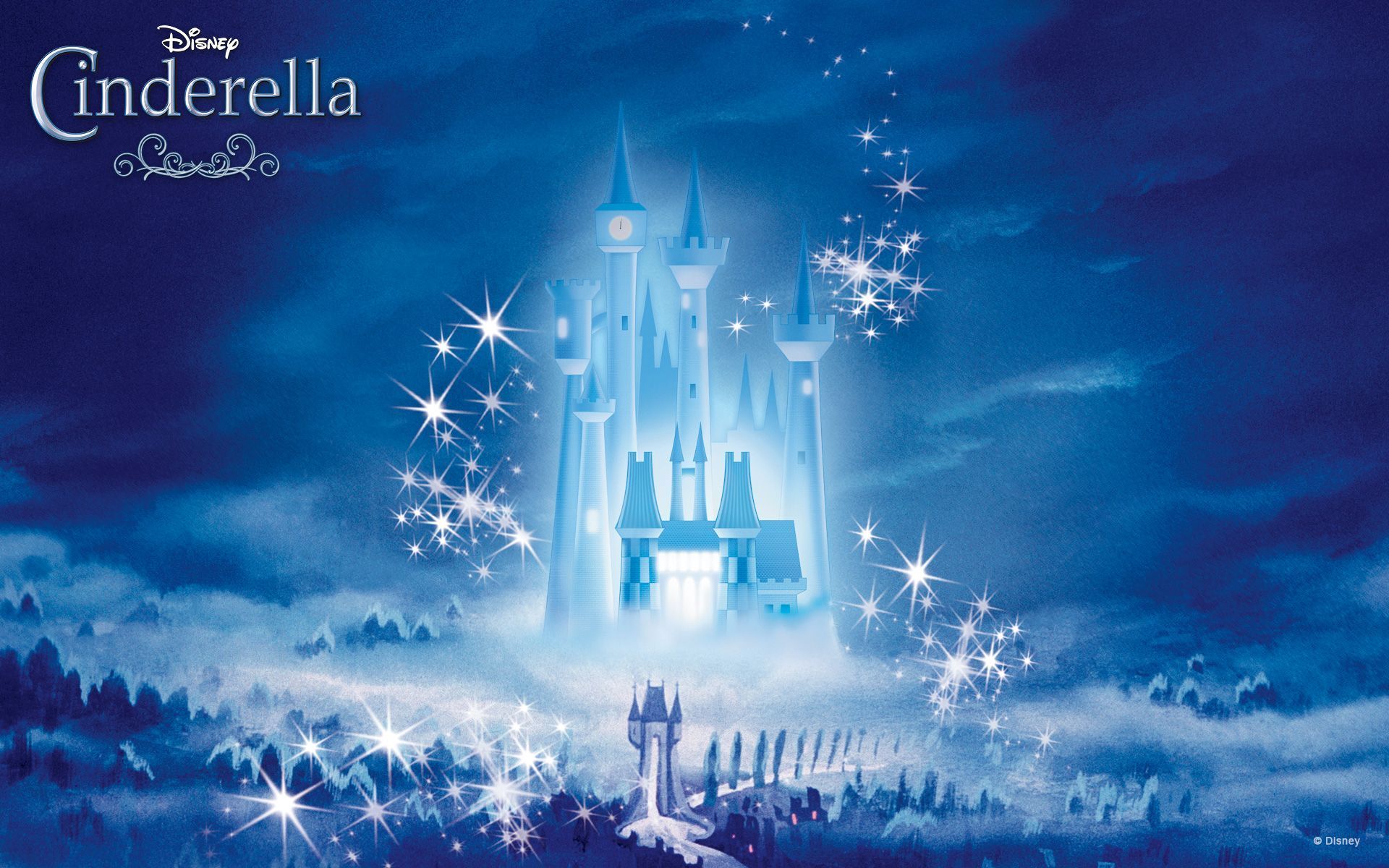 Castello Cenerentola Disney notte, 1920x1200 WUXGA, PC