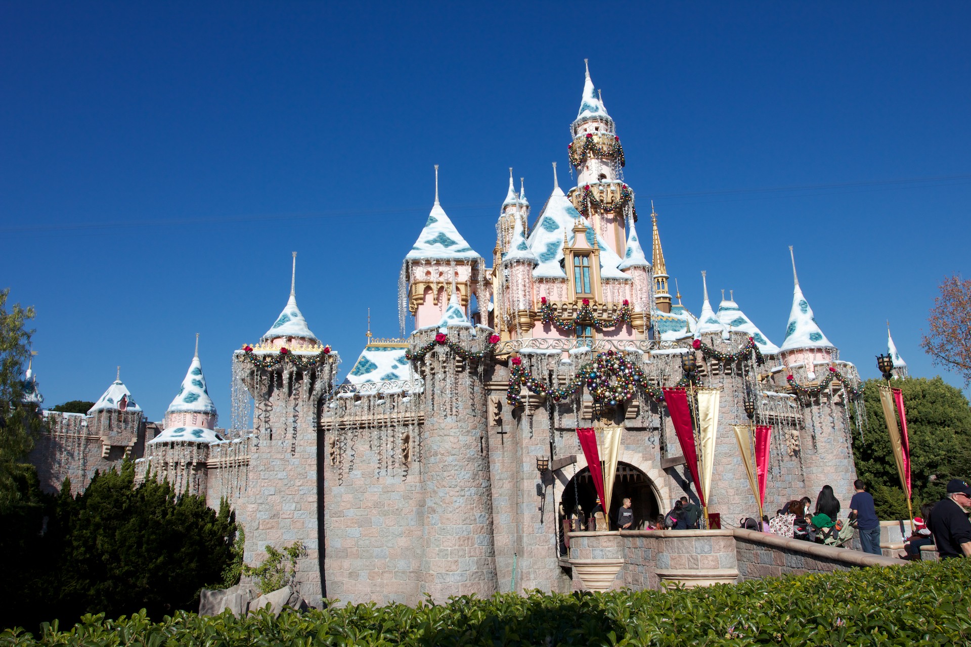 Disneyland Main Street a Natale, 1280x1280 720p, PC