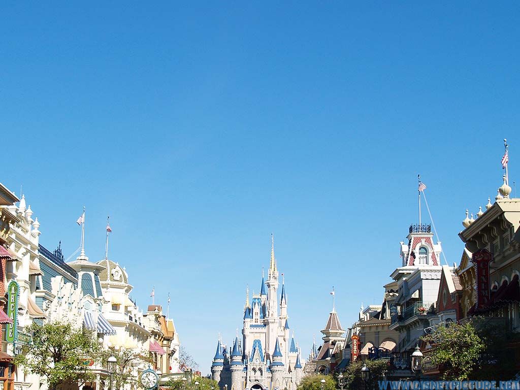 Castello Disney Magic Kingdom, 1366x768 HD, PC Desktop