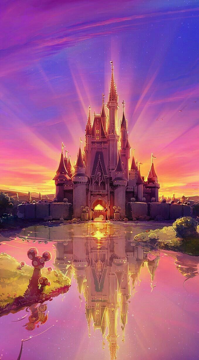 Castello Disney illuminato notte, 1600x1200 900p, Monitor Gaming