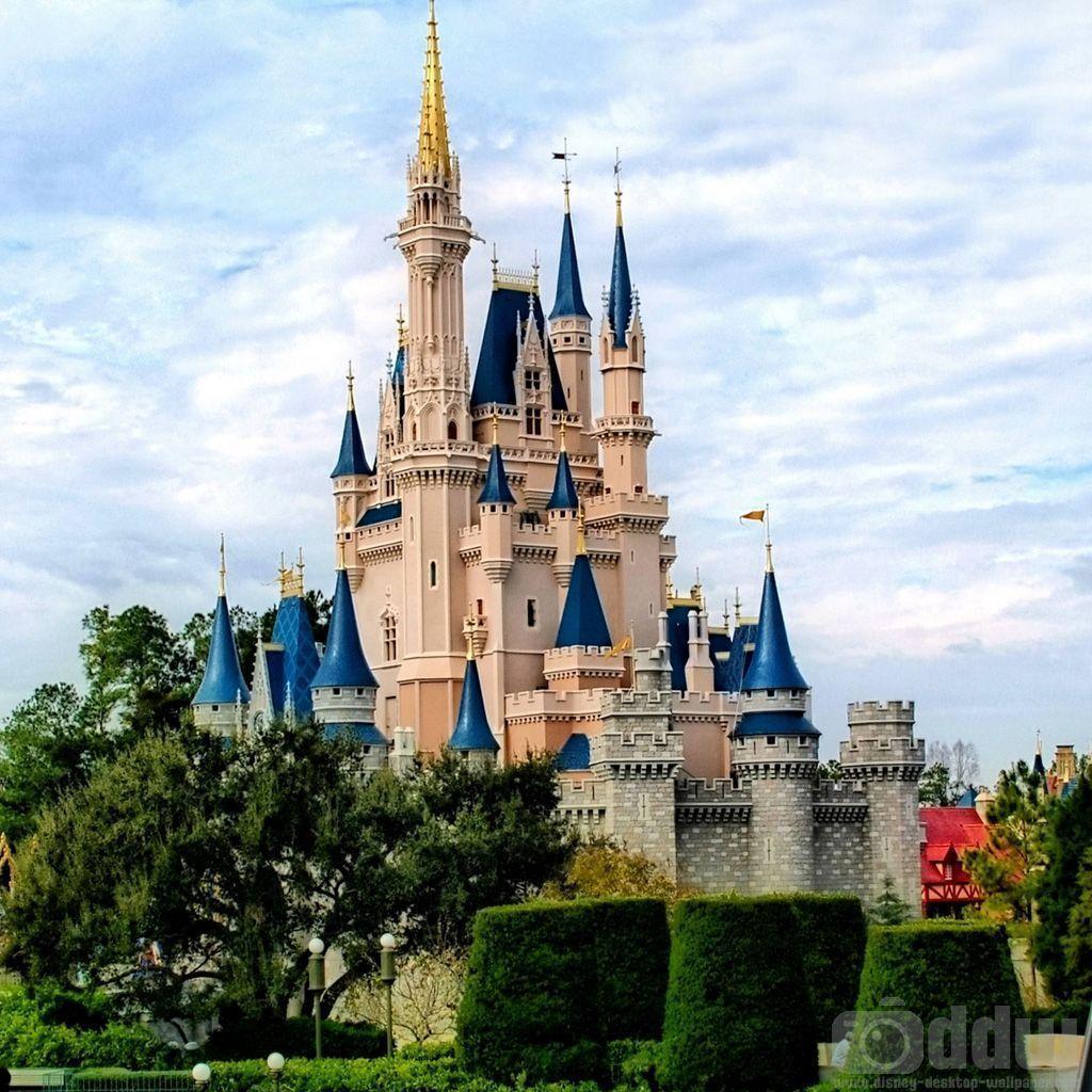 Castello Disney illuminato di notte, 1920x1080 Full HD, PC Desktop