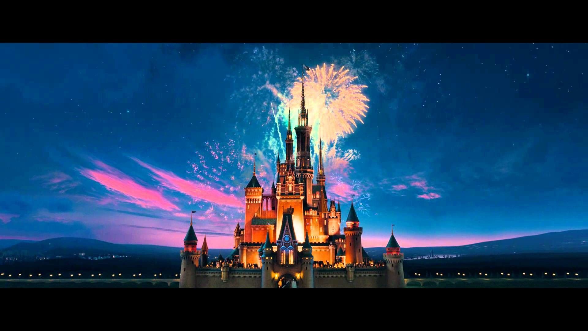 Castello Disney con fuochi d'artificio, 1920x1080 1080p, Desktop