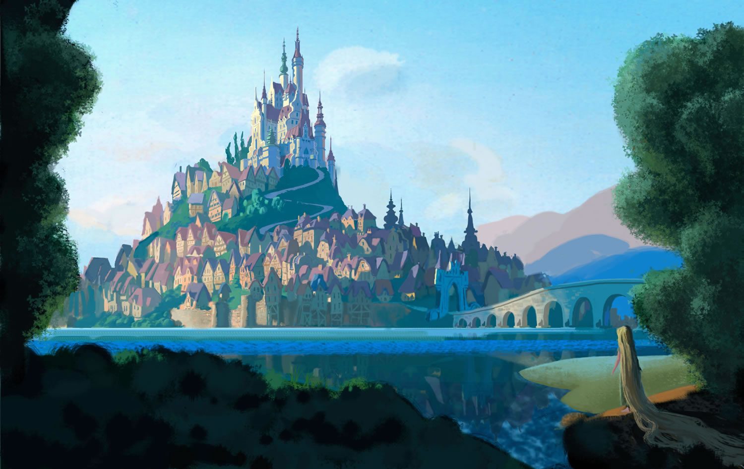 Castello di Rapunzel, Tangled, 1500x946 720p, Laptop