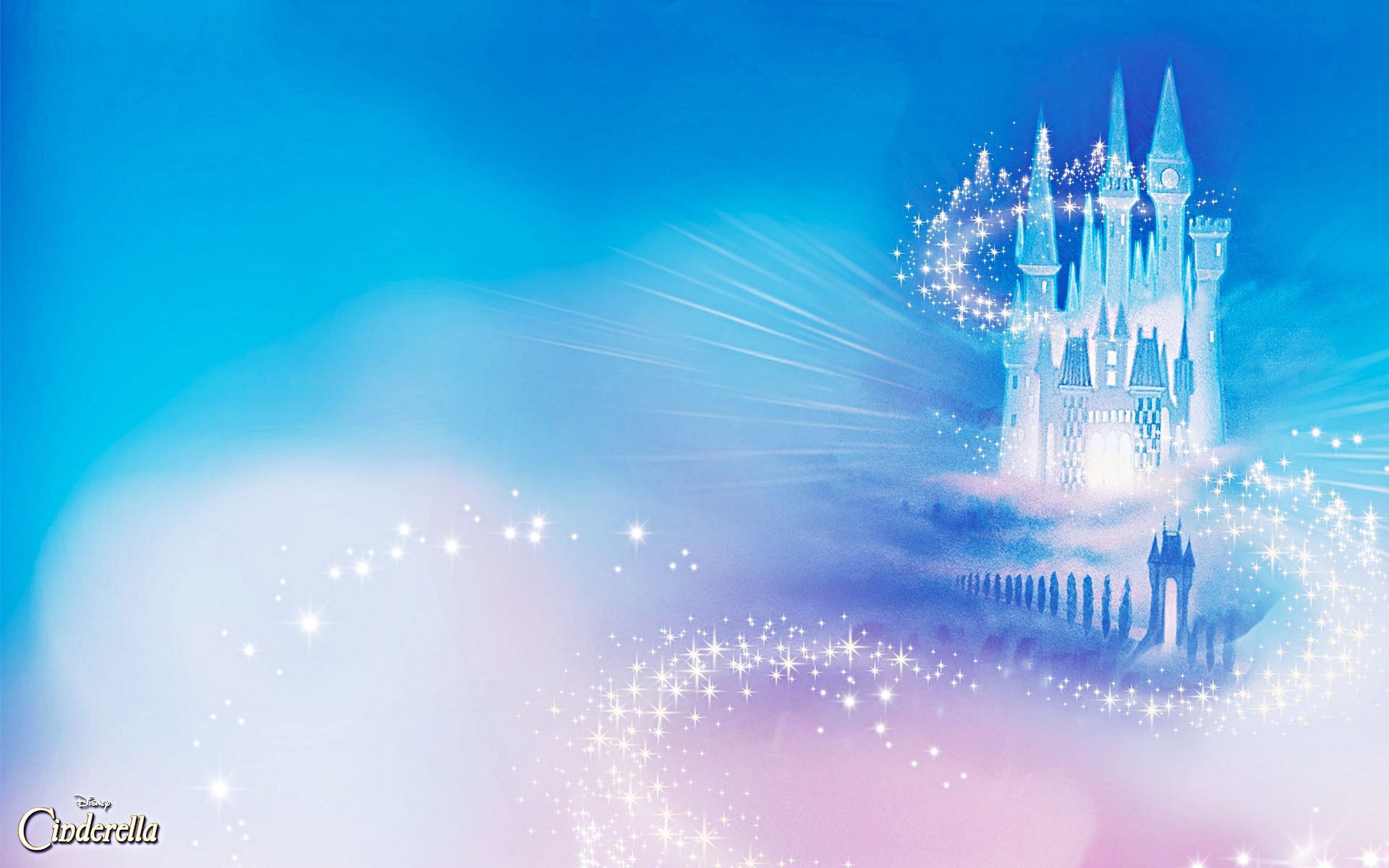 Castello Cenerentola scintillante blu, 1920x1200 WUXGA, iMac