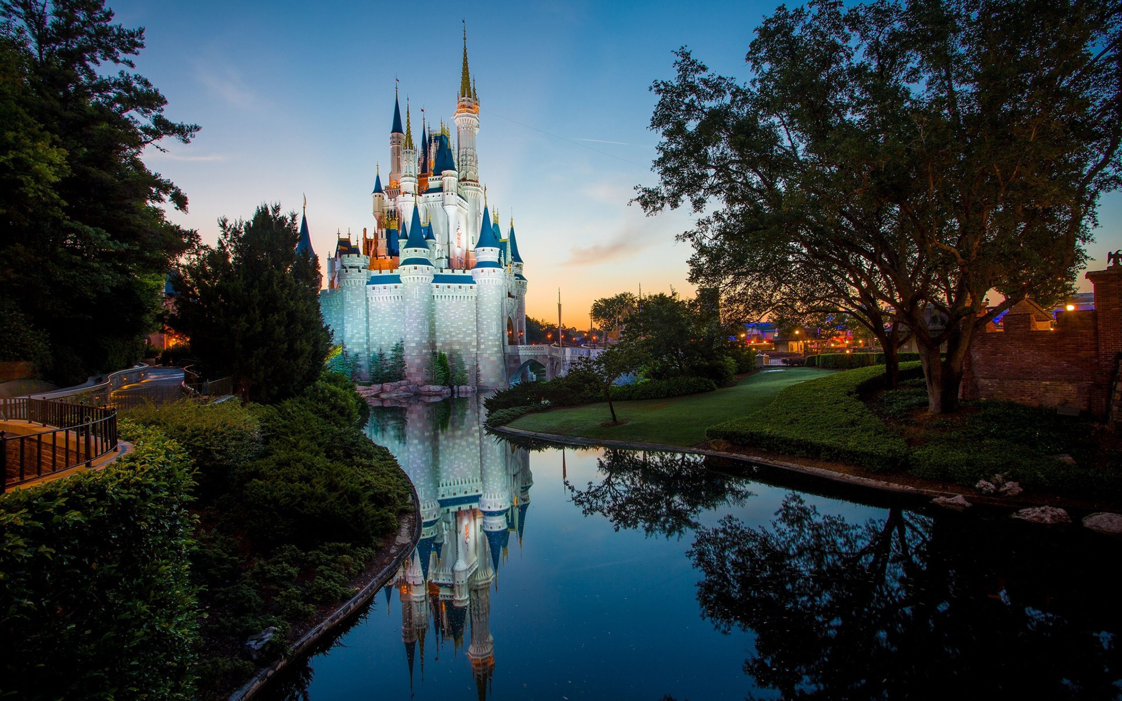 Castello Cenerentola Disney World, 3840x2400 4K, Desktop 4K