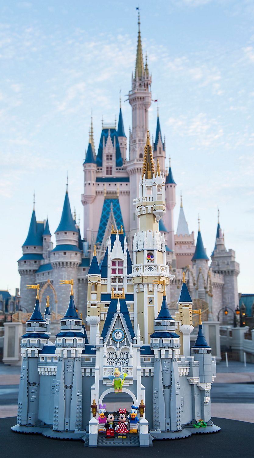 Castello Disney LEGO Cenerentola, 834x1500 Full HD Verticale, iPhone