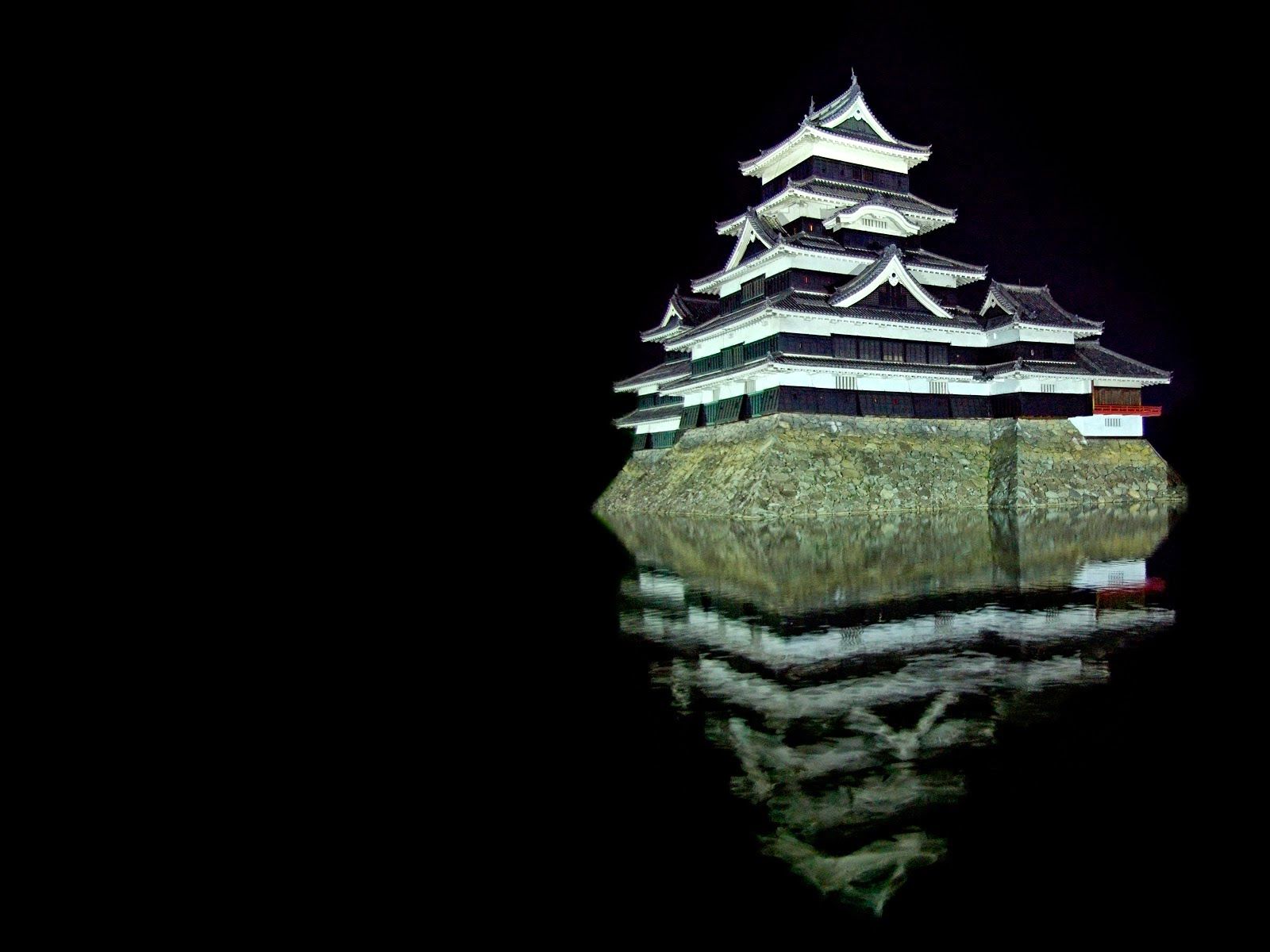 Castello di Osaka al crepuscolo, 1920x1080 1080p, PC Desktop