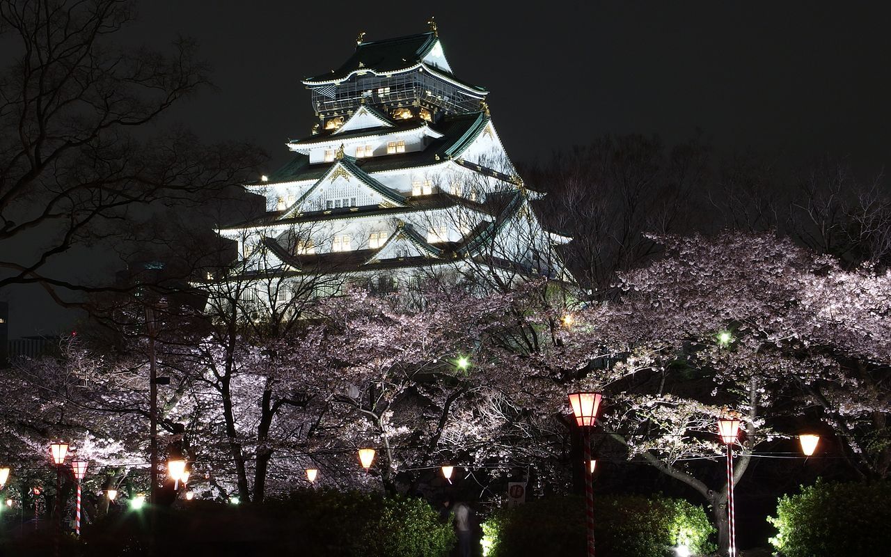 Pagoda giapponese e Monte Fuji, vulcano, 1920x1080 Full HD, Laptop