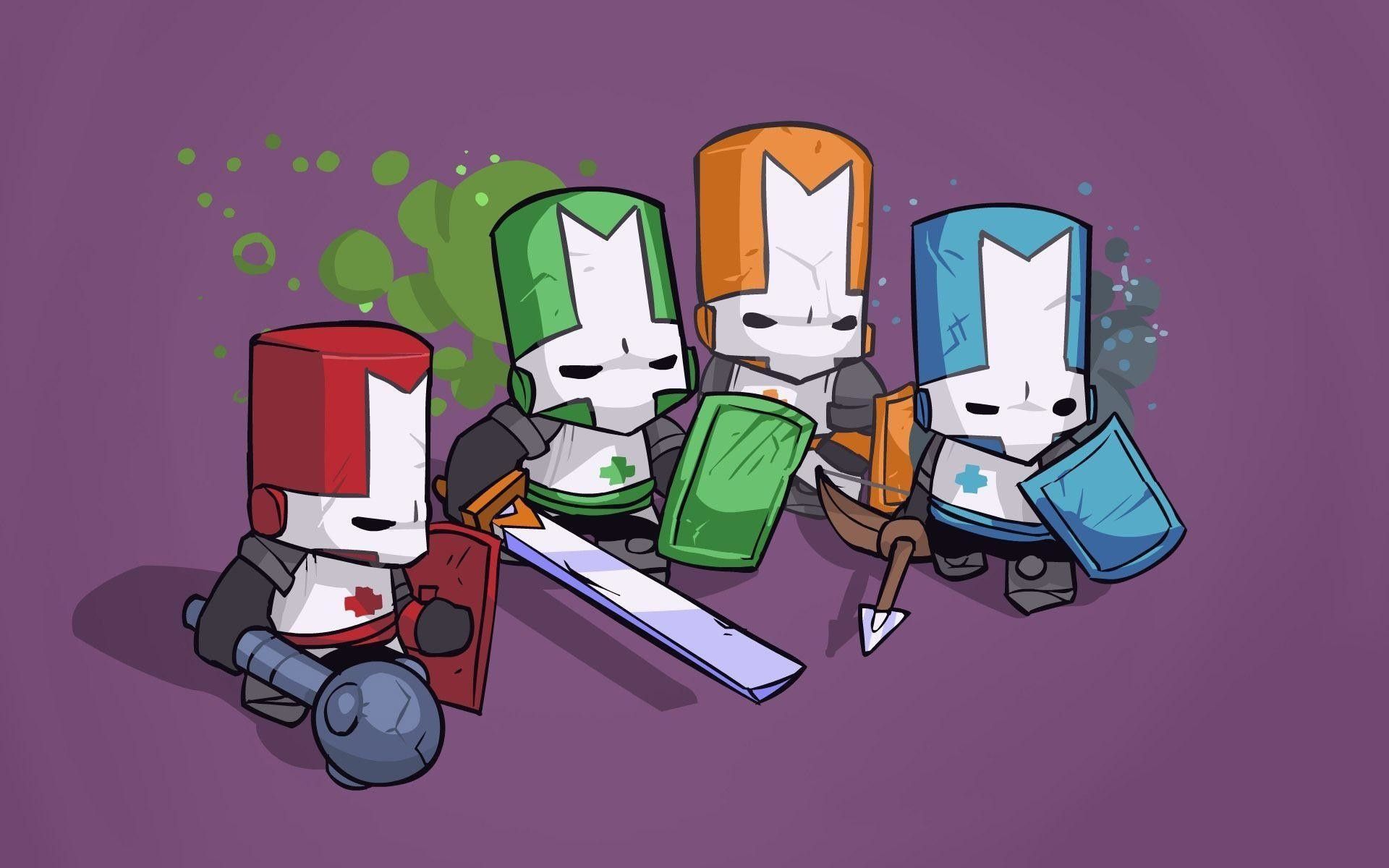 Cavalieri Castle Crashers colorati, 1920x1200 Full HD+ WUXGA, PC Desktop