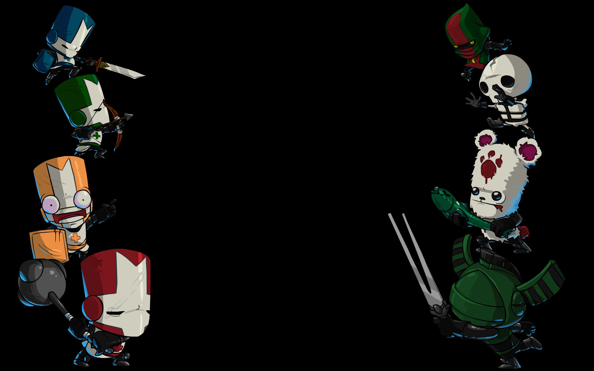 Personaggi Castle Crashers Remastered, 1920x1080 Full HD 1080p, Laptop