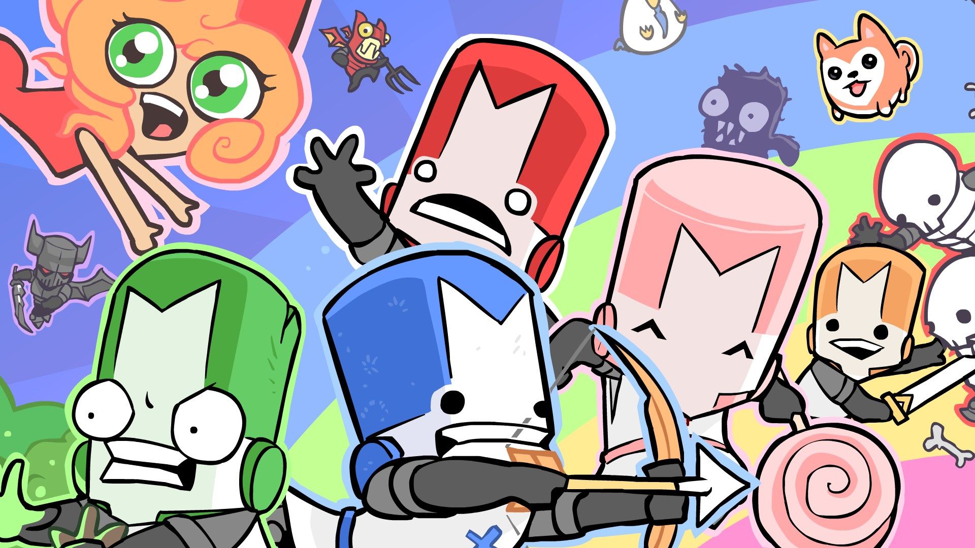 Personaggi Castle Crashers colorati, 1920x1080 1080p, PC Desktop