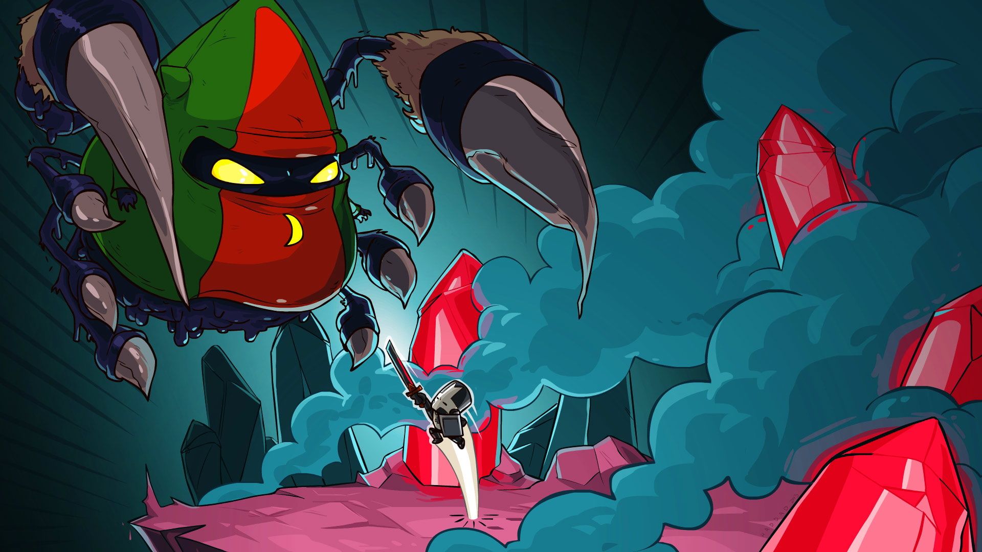 Castle Crashers cavaliere verde gigante, 1920x1080 1080p, Laptop
