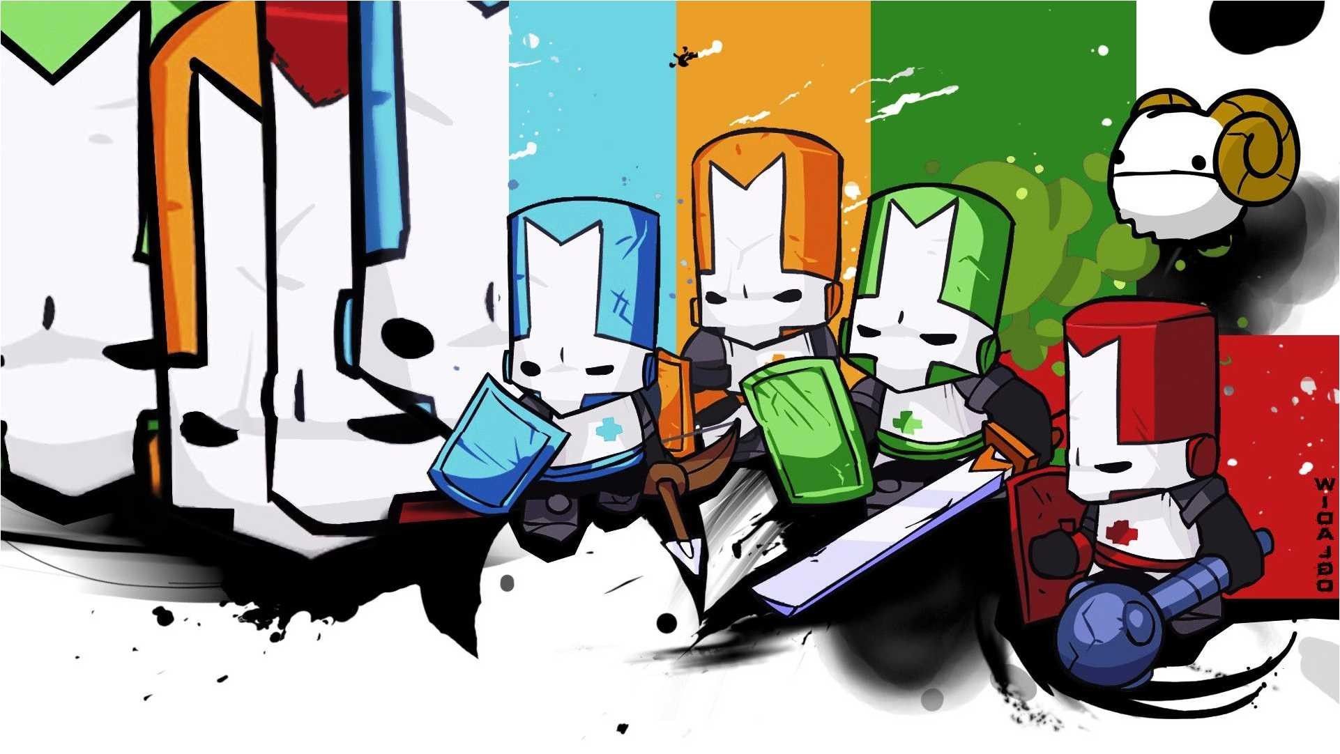 Cavalieri Castle Crashers colorati, 1922x1082 Full HD 1080p, Desktop
