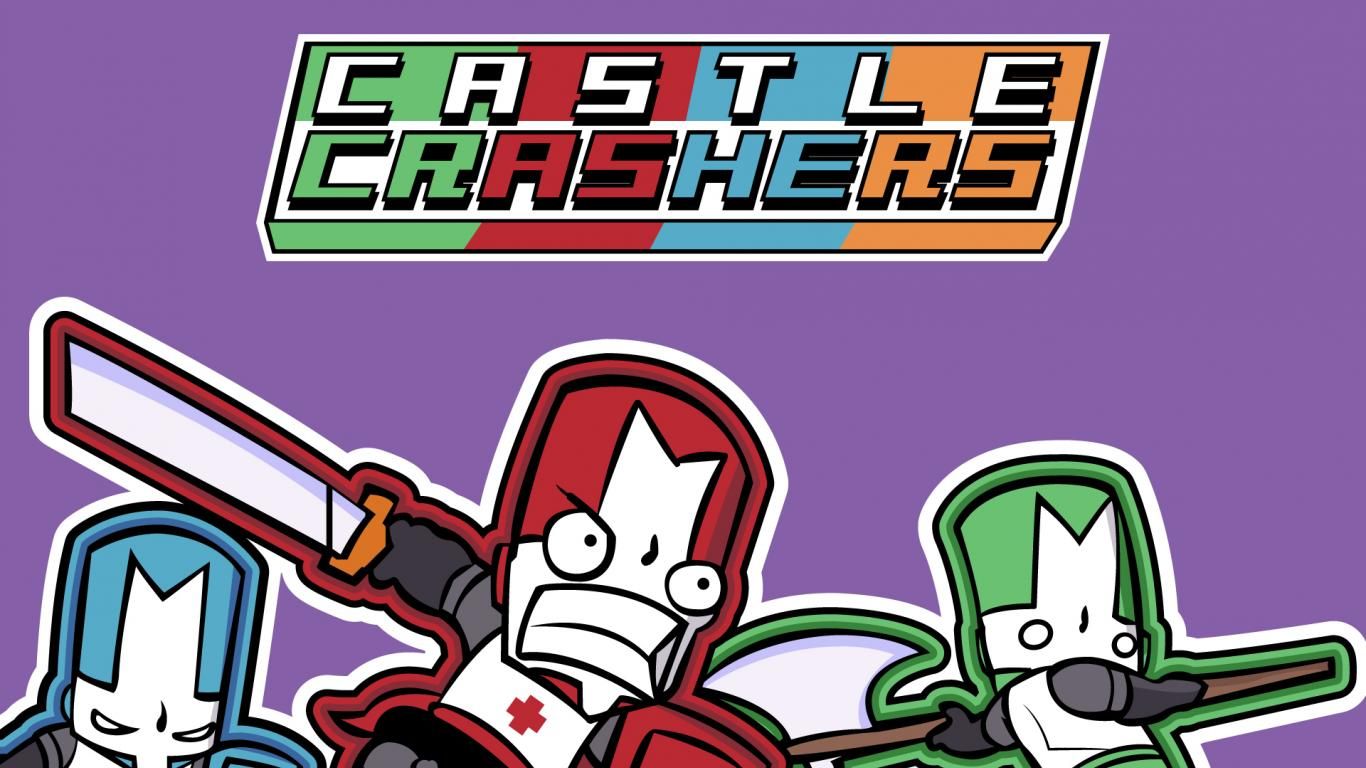 Castle Crashers cavalieri colorati, 1366x768 720p, Laptop