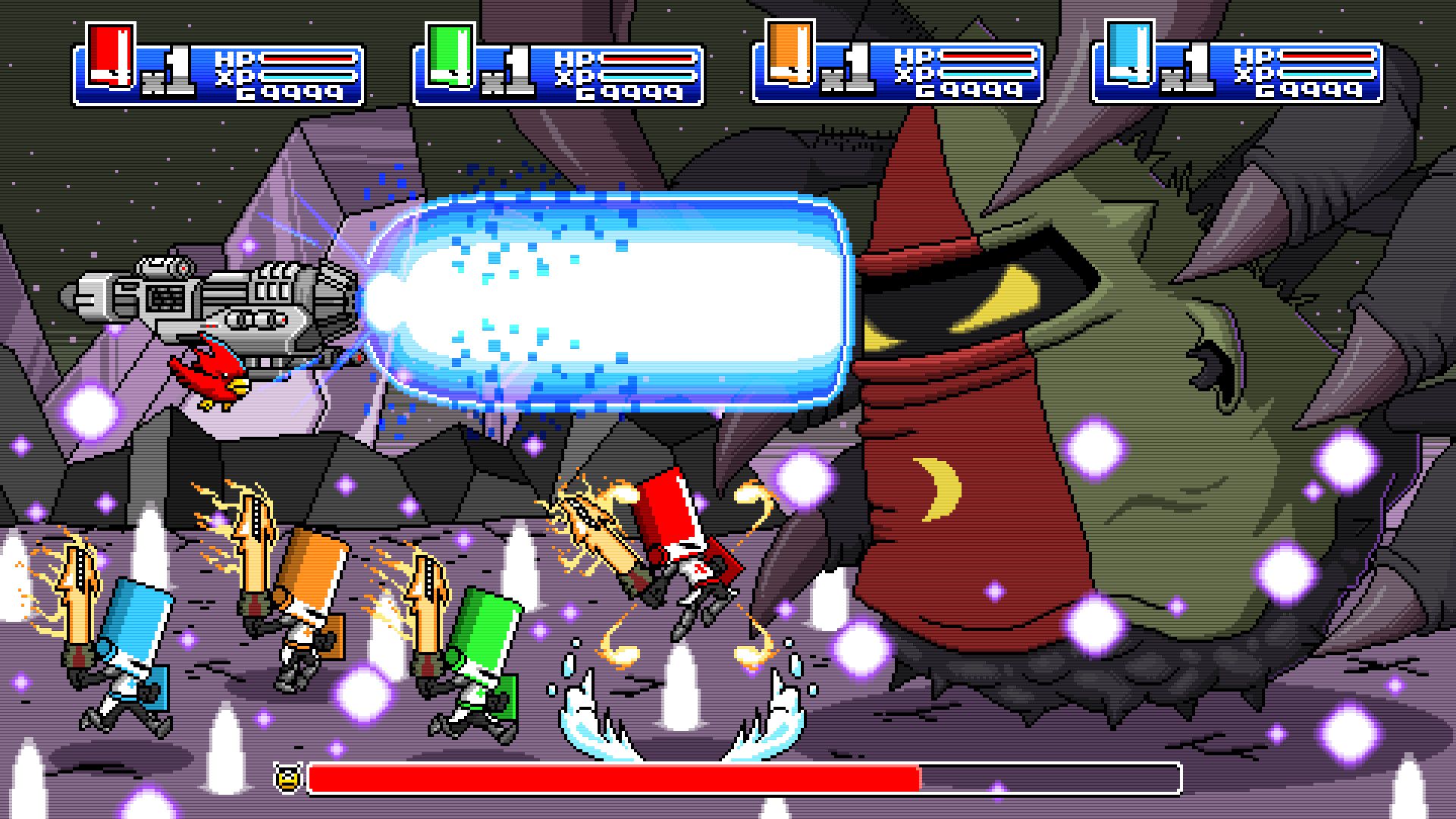Personaggi Castle Crashers sfondo nero, 1920x1200 Full HD+, Desktop