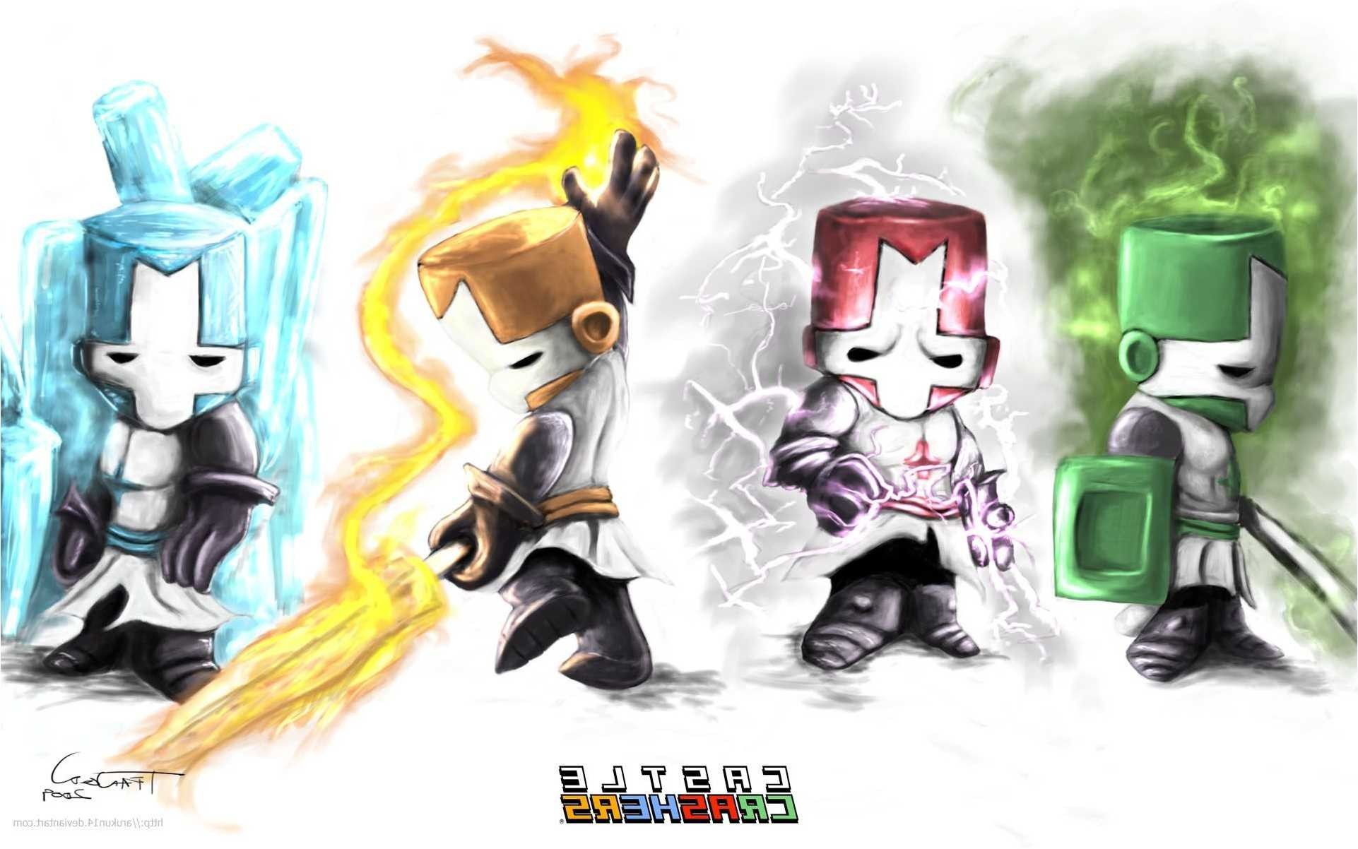 Castle Crashers cavalieri elementali, 1922x1202 Full HD+ WUXGA, Desktop