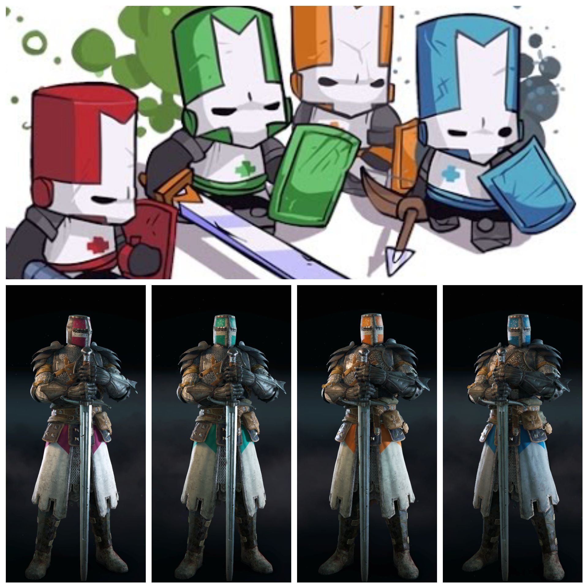 Cavalieri Castle Crashers cosplay, 1920x1920 WUXGA, Desktop