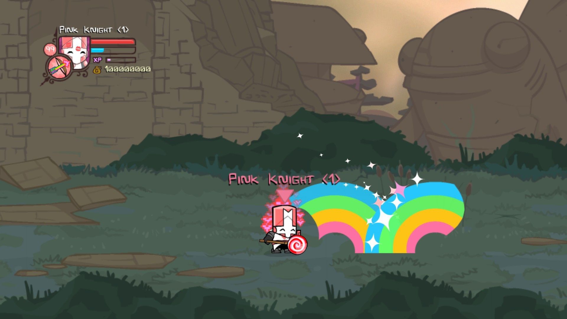 Castle Crashers battaglia cartoon, 1920x1080 Full HD, PC