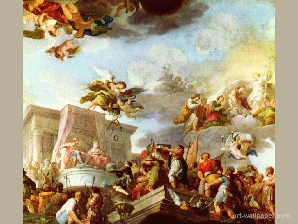 Dipinto religioso scena biblica, 1024x768 HD, Desktop