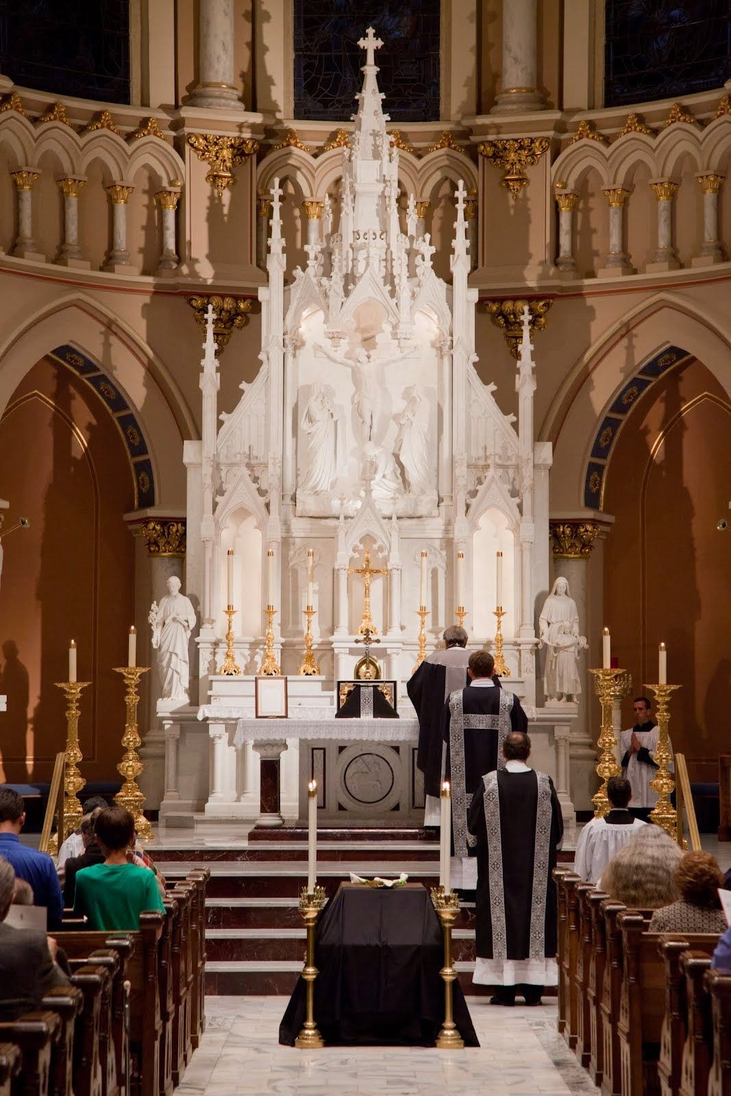 Messa tradizionale altare gotico, 1067x1600 Verticale, Mobile