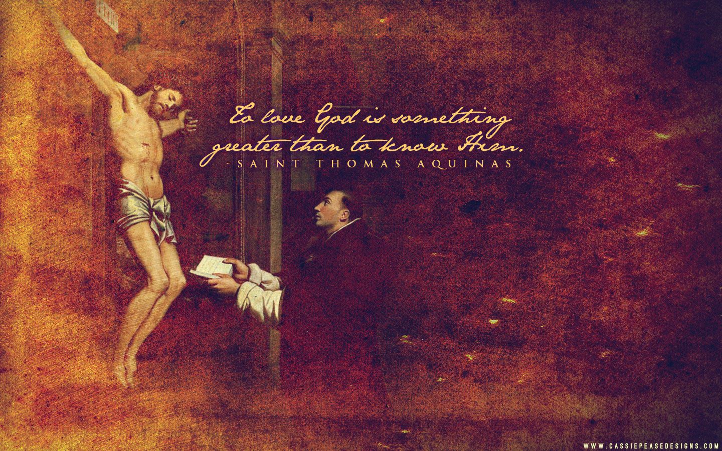 Crocifissione con citazione San Tommaso, 1440x900 720p, Laptop