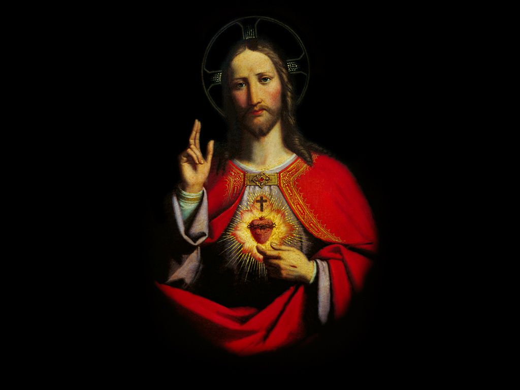 Sacro Cuore di Gesù, 1024x768 HD, Laptop