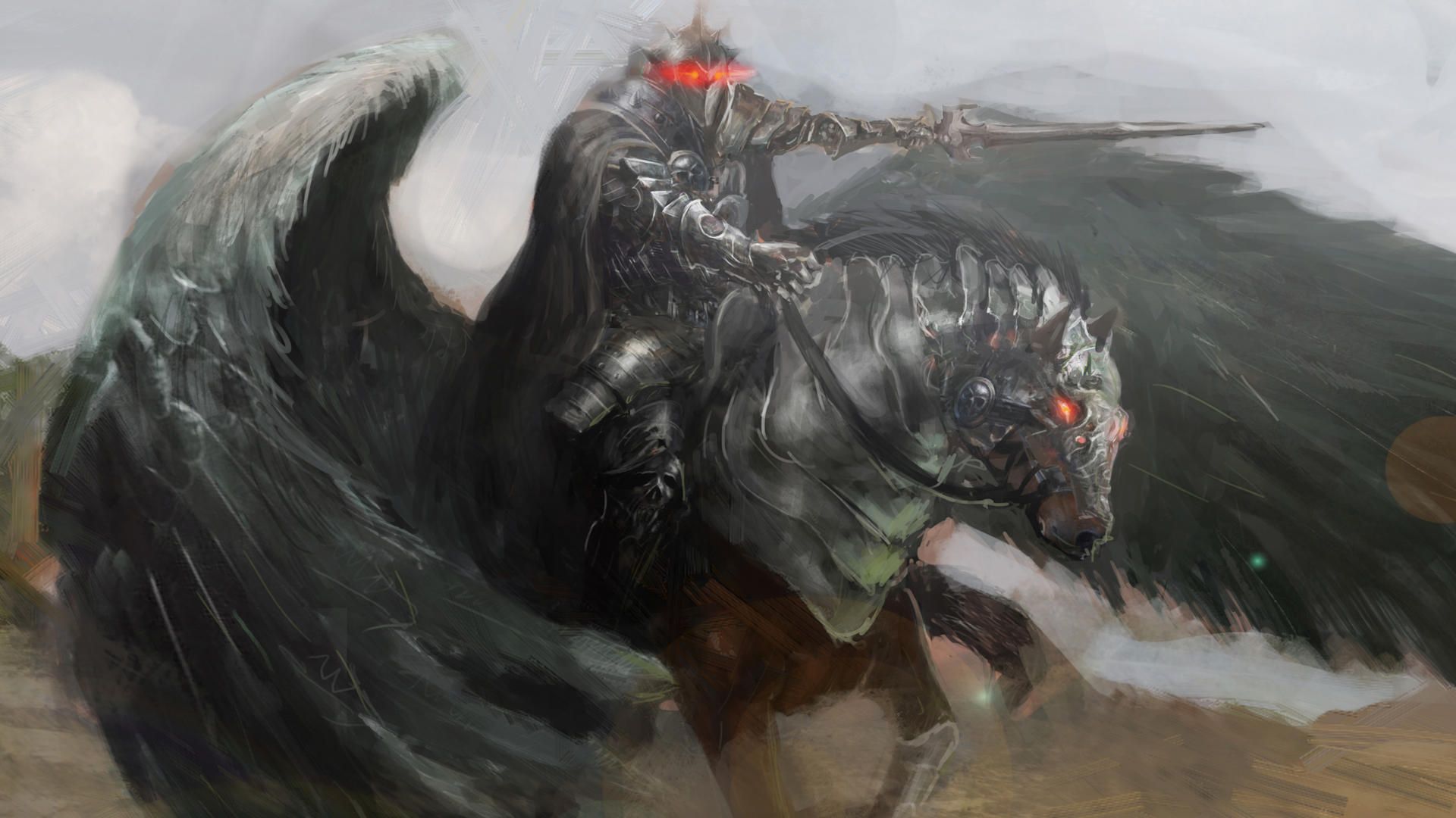 Cavaliere in armatura con spada, 2560x1600 2K, Laptop