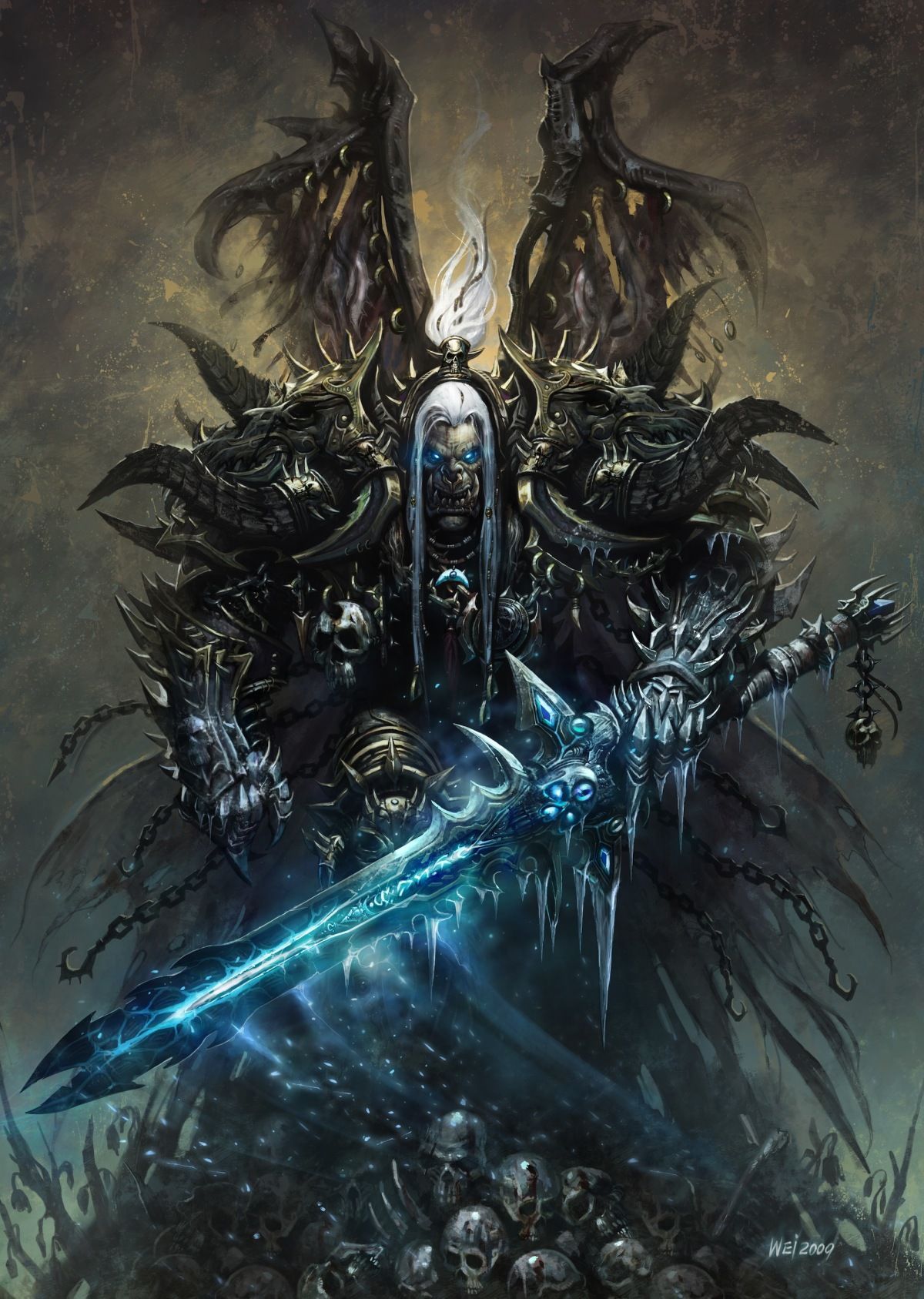 Lich King armatura alata teschi, 1200x1687 Full HD Verticale, Samsung Galaxy