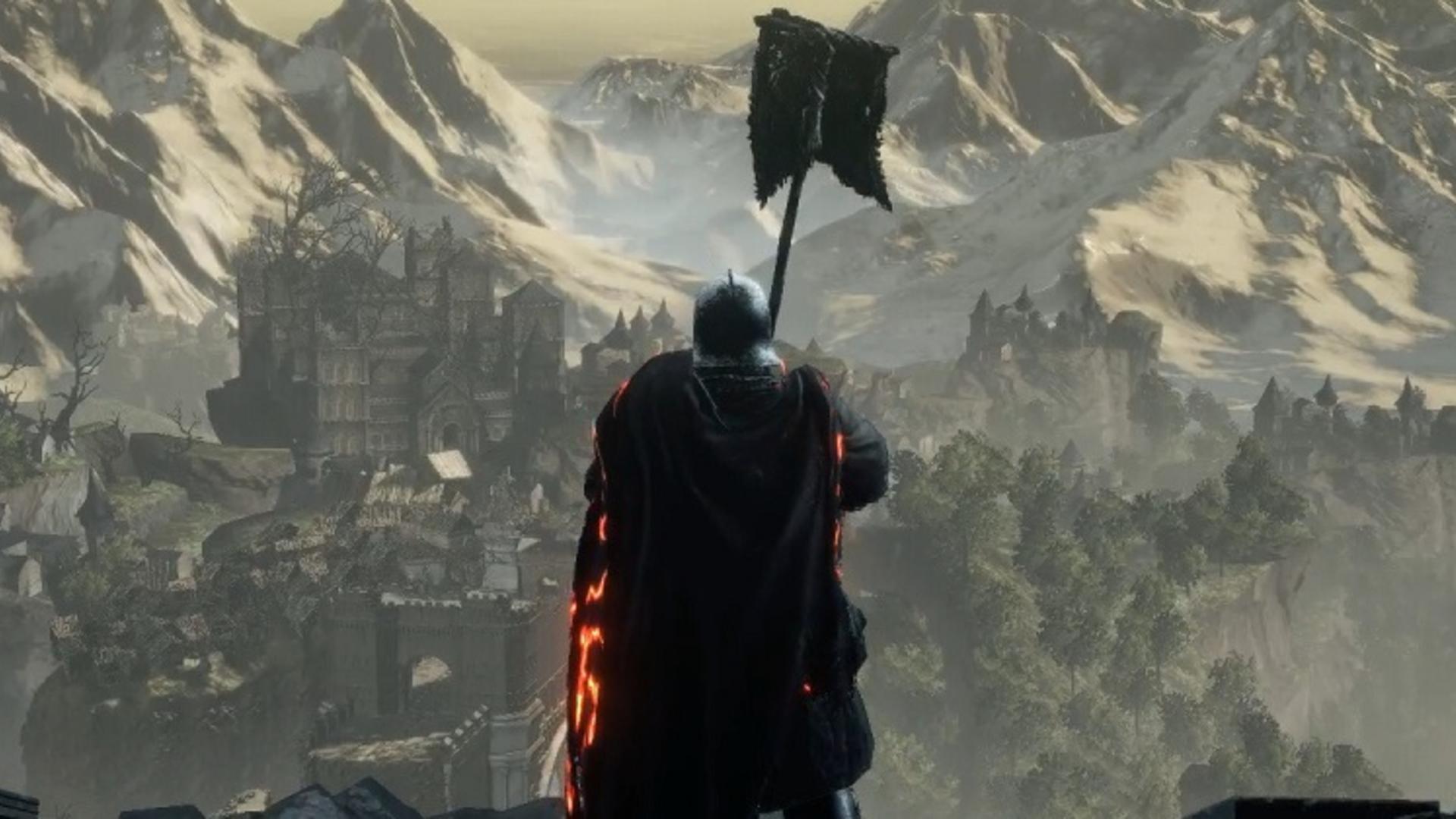 Cavaliere armatura Dark Souls occhi rossi, 1280x720 720p, PC