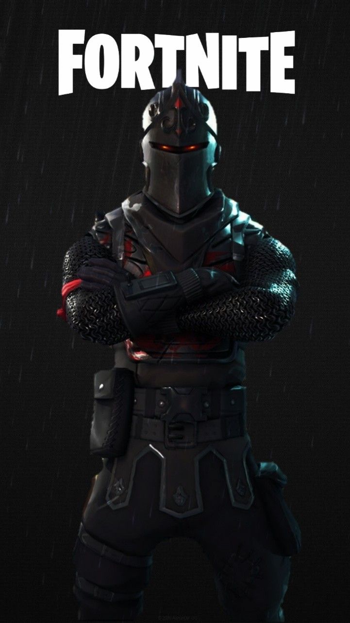 Cavaliere Rosso e Nero Fortnite, 721x1281 Verticale, Telefono