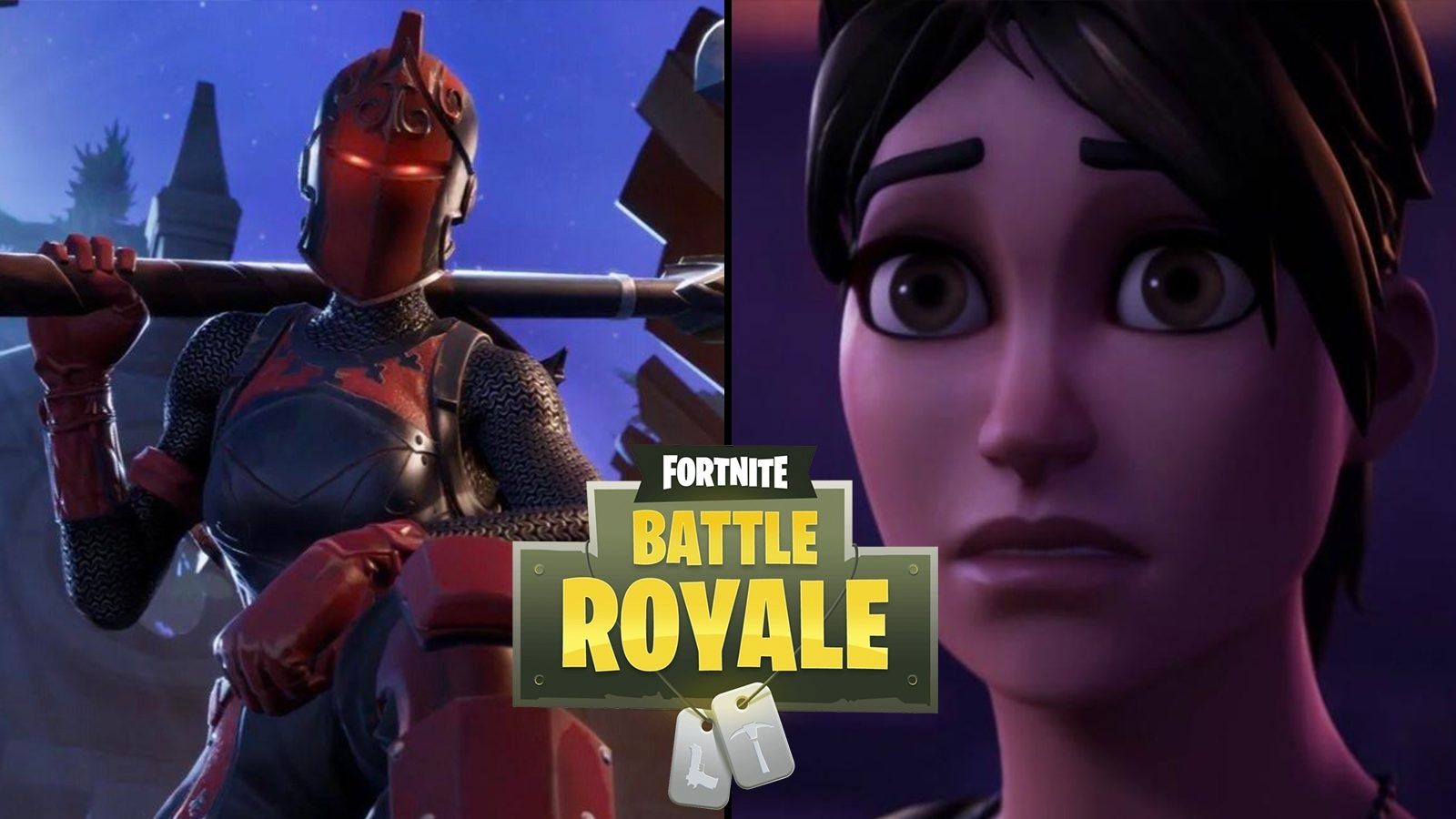 Cavaliere Nero Fortnite fulmini, 1279x719 HD, PC Desktop