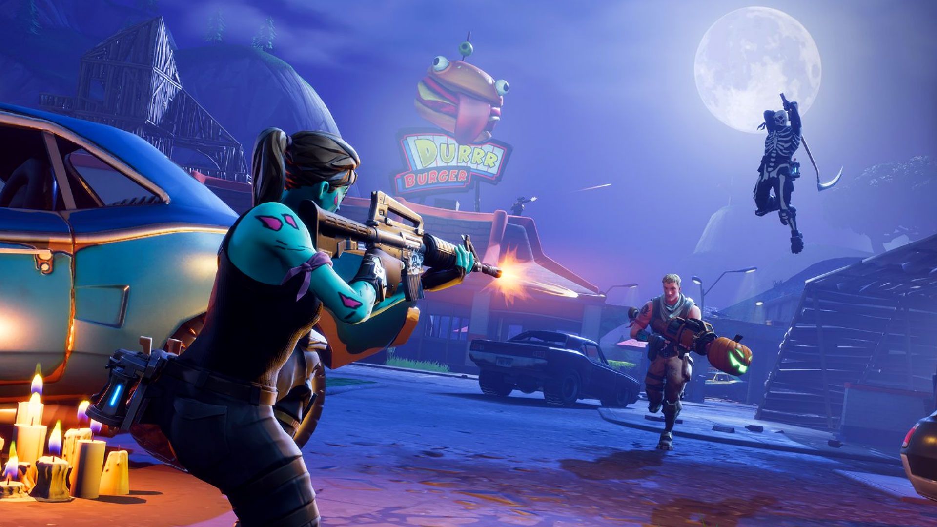 Frozen Red Knight Fortnite skin, 1080x1080 HD, Desktop
