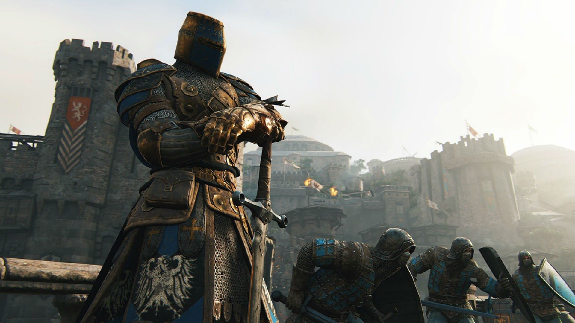 Cavaliere For Honor castello, 1920x1080 Full HD, PC Desktop