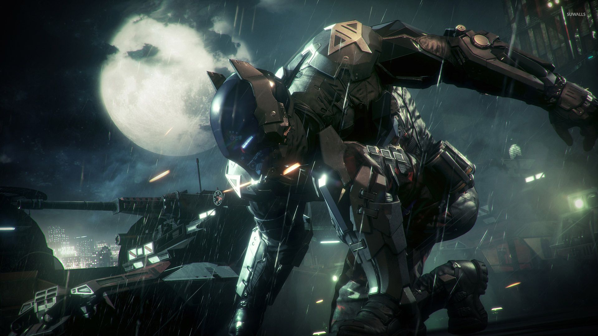 Batman Arkham Knight armatura, videogioco d'azione, 1920x1080 Full HD, Desktop