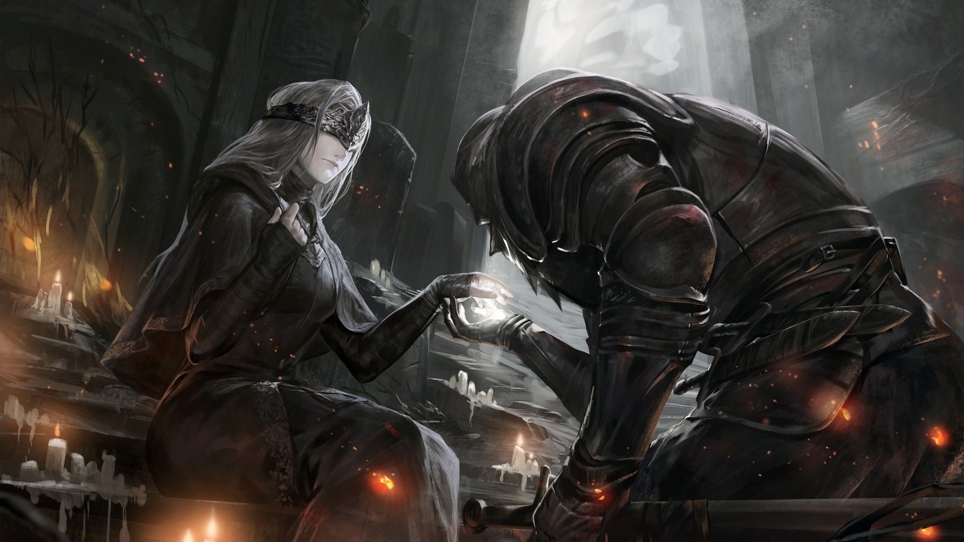 Cavaliere armatura Dark Souls, 1920x1080 Full HD 1080p, Laptop