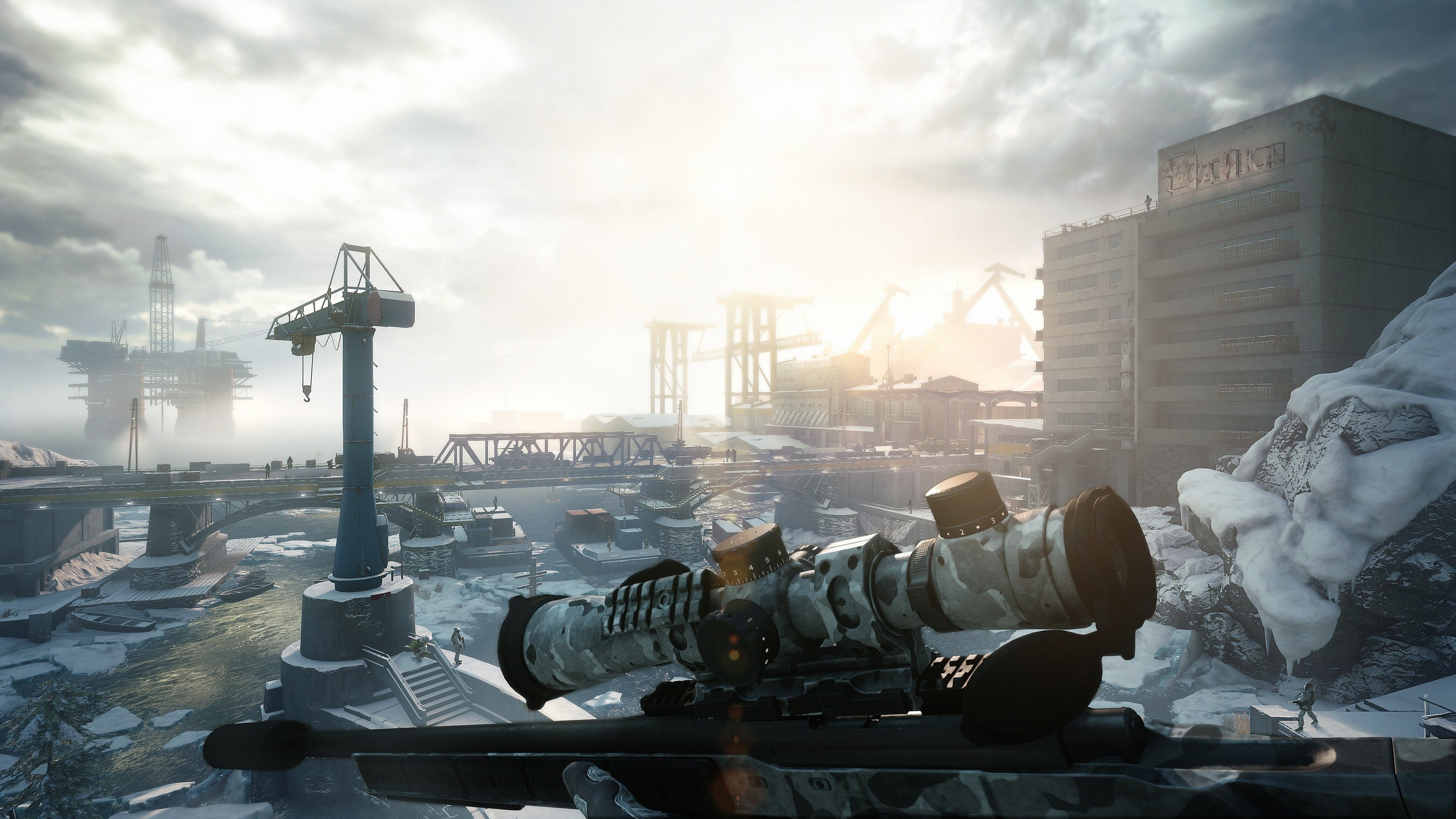 Soldato Halo con fucile da cecchino, sparatutto FPS, 1920x1080 Full HD 1080p, Desktop