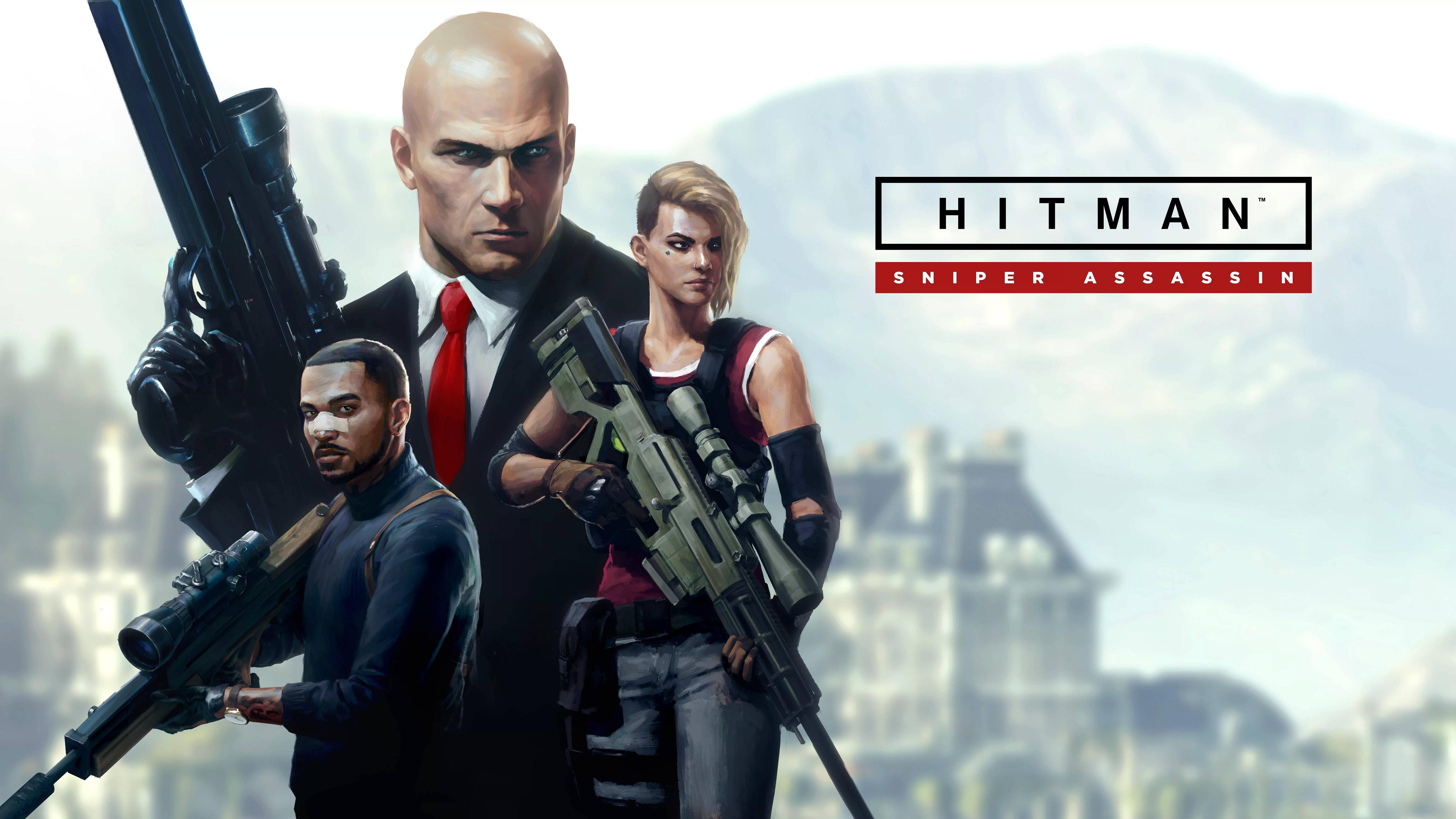 Hitman Sniper Assassin personaggi, 8192x4608 UHD, Monitor 4K