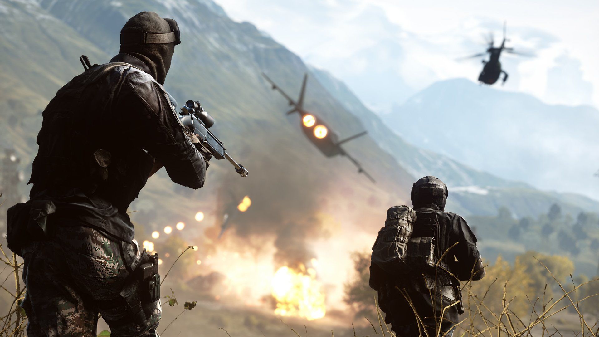 Cecchino Battlefield 4 combattimento, 1920x1080 Full HD 1080p, Laptop