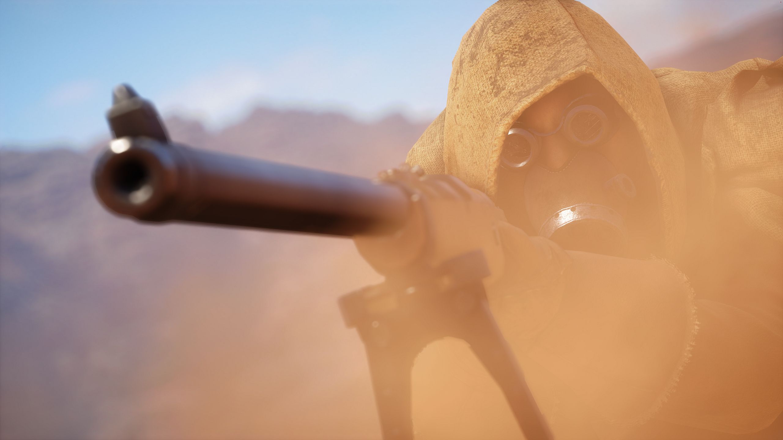 Cecchino Battlefield 1 deserto, 2560x1440 2K, Monitor Gaming