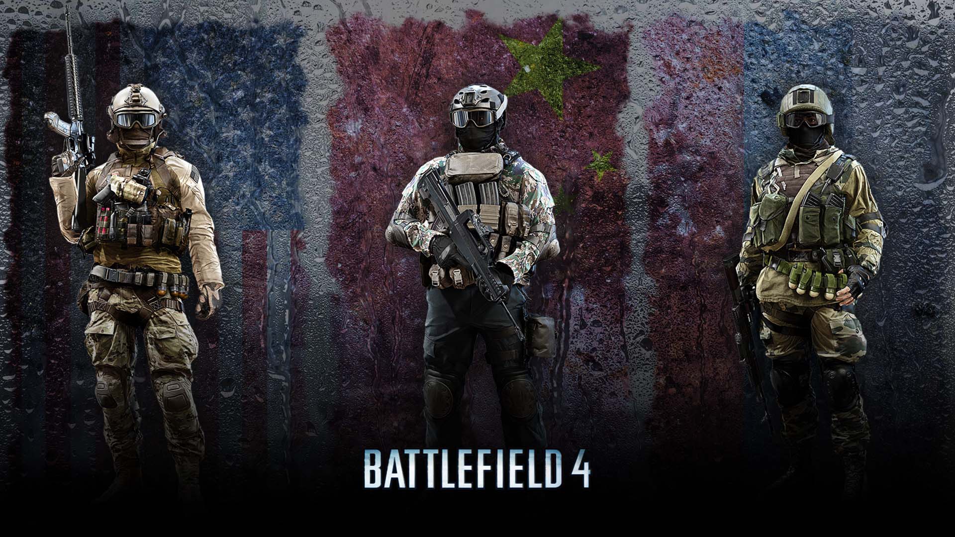 Soldati Battlefield 4 muro dipinto, 1920x1080 1080p, Desktop