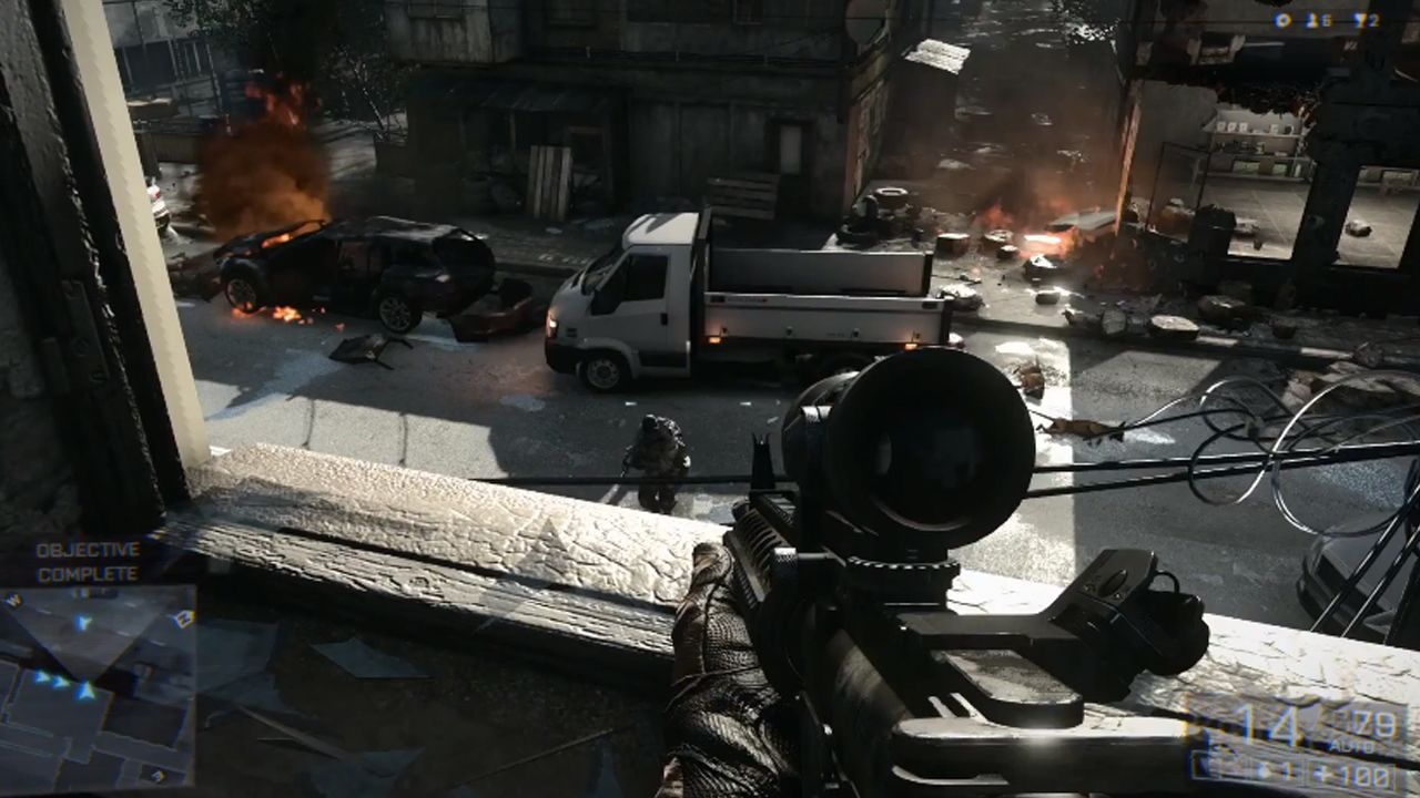 Cecchino Battlefield 4 città, 1280x720 HD, Desktop