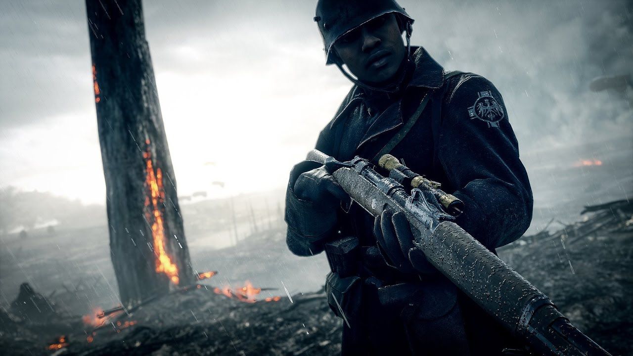 Soldato cecchino Battlefield 1, 1280x720 HD, Desktop