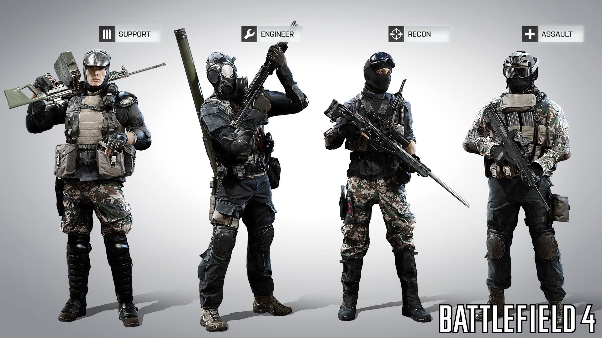 Battlefield 4 classi soldati, 1920x1080 Full HD 1080p, Desktop