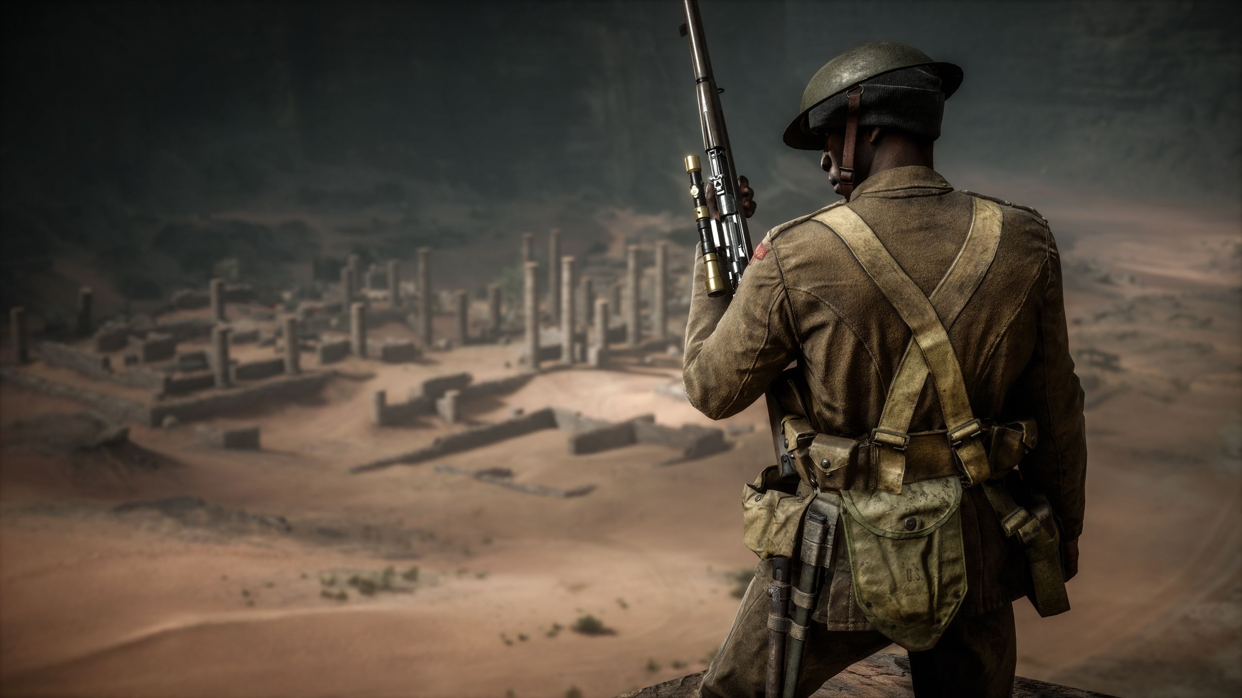 Cecchino Battlefield 1 deserto, DICE, 2560x1440 1440p, Desktop