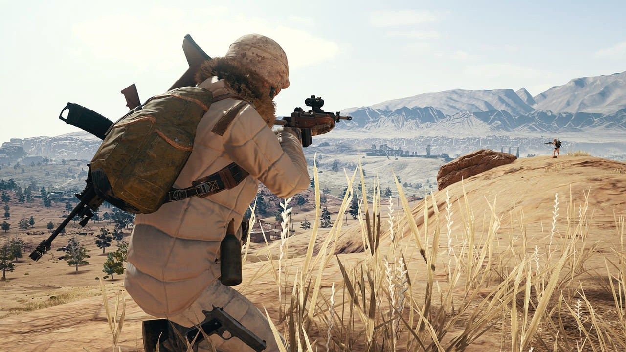 Cecchino PUBG con fucile mirino, 1280x720 720p, PC