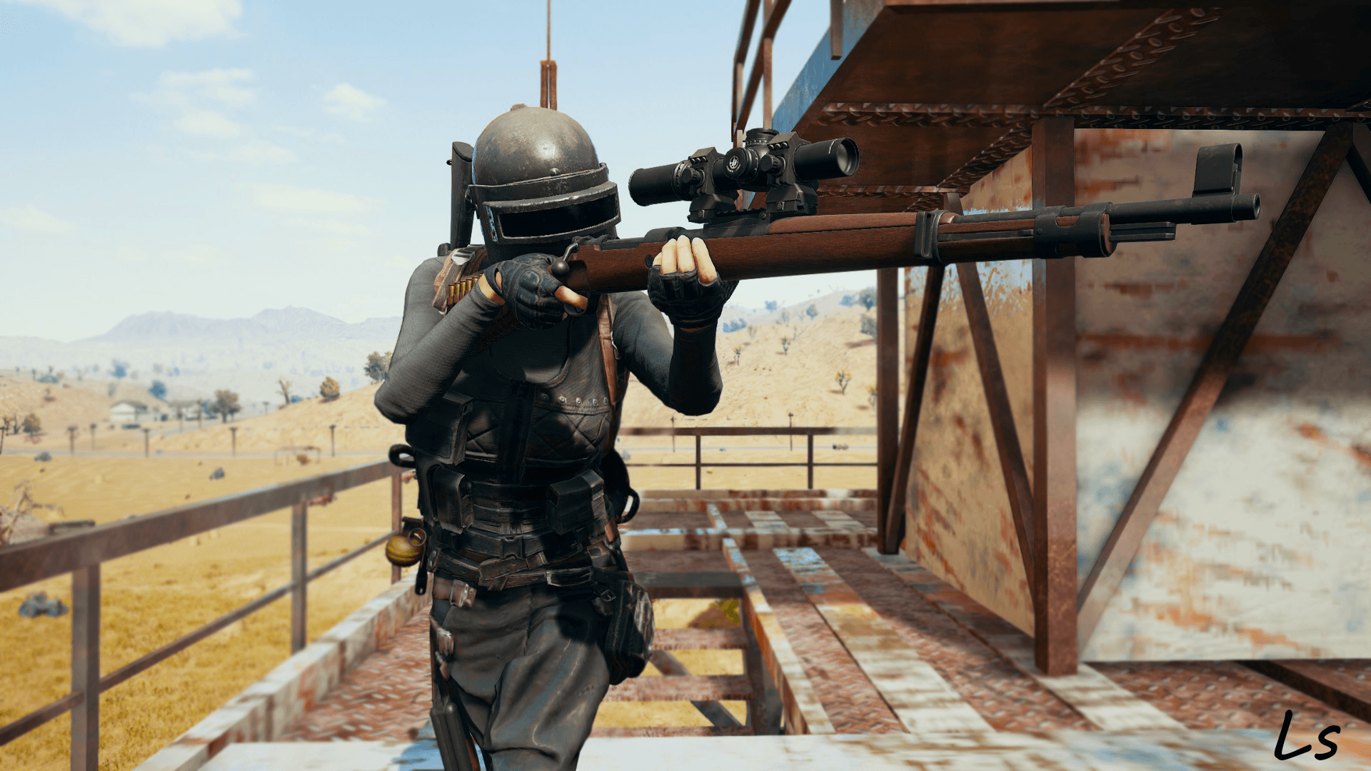 Cecchino PUBG con fucile, 1920x1080 Full HD 1080p, Desktop